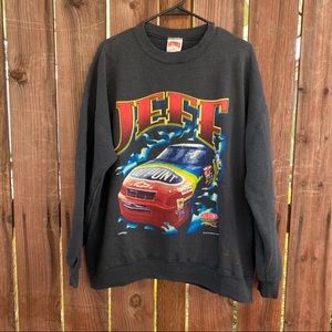Vintage Nutmeg Mills 1994 Jeff Gordon Sweater 90s